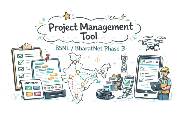 Illustration of project planning and implementation tracking